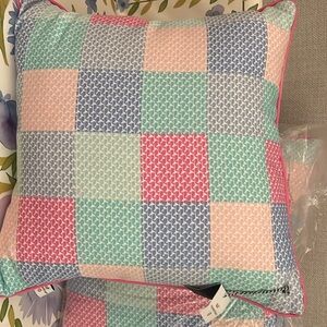 New Vineyard Vines for Target whale pillow in pastels
